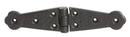 TRADCO 1853MB STRAP HINGE MI MATT BLACK 165X35MM - primehardware