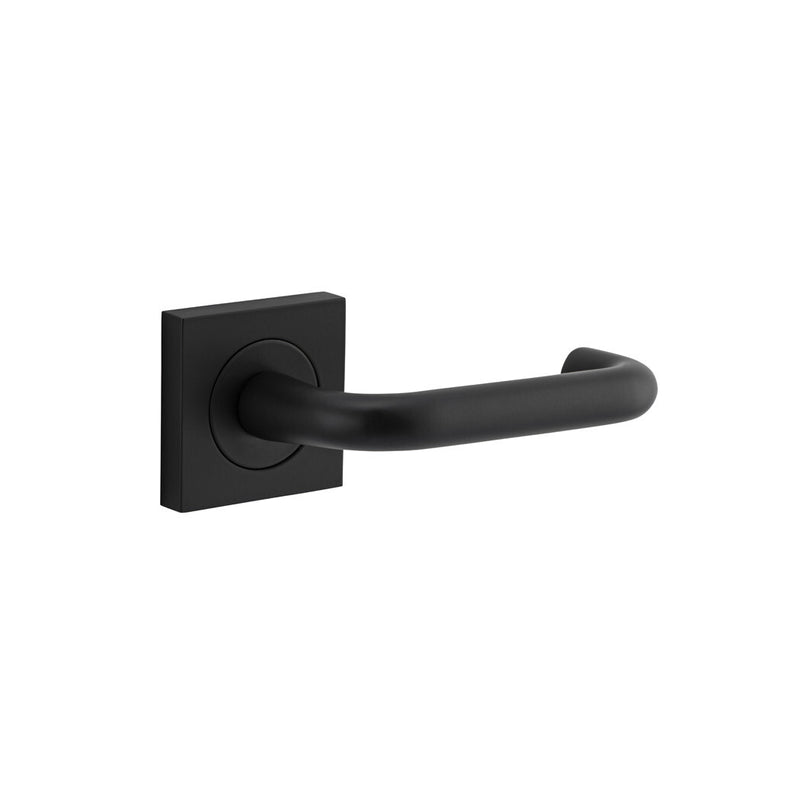 IVER OSLO SQUARE LEVER DOOR HANDLE ON ROSE - CUSTOMISE TO YOUR NEEDS