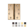 Tradco 100 x 75mm Fixed Pin Hinge - primehardware