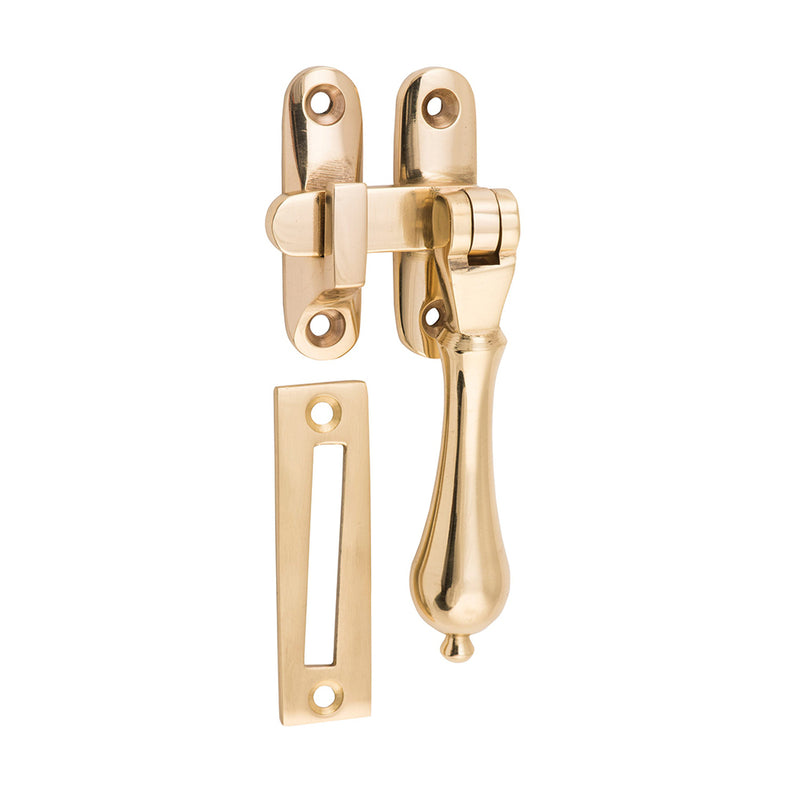 TRADCO LONG THROW TEARDROP CASEMENT FASTENER - AVAILABLE IN VARIOUS FINISHES