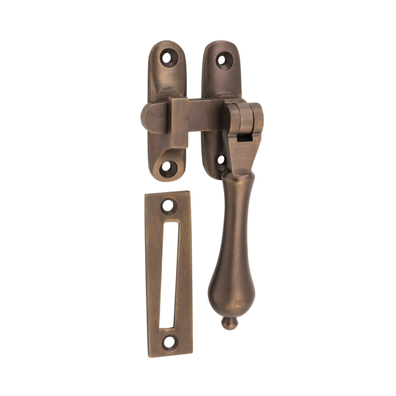 TRADCO LONG THROW TEARDROP CASEMENT FASTENER - AVAILABLE IN VARIOUS FINISHES