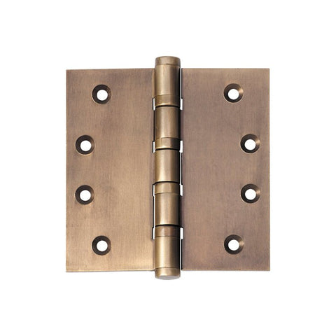 Tradco 2364Ab Hinge Ball Bearing Antique Brass 100X100Mm - primehardware