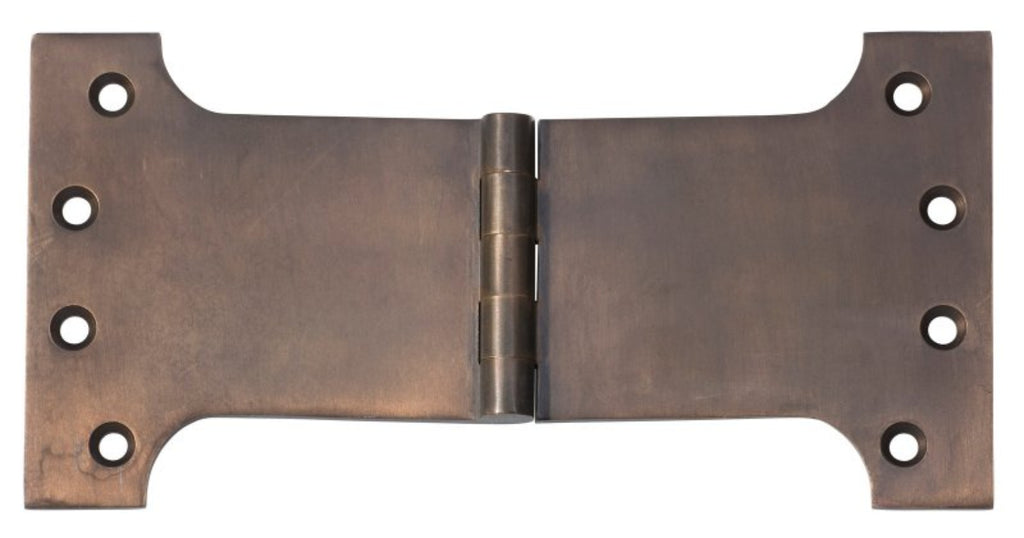 Tradco 2384AB Antique Brass 100x200mm Parliament Hinge - primehardware
