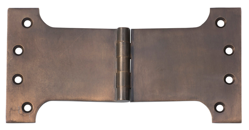 Tradco 2384AB Antique Brass 100x200mm Parliament Hinge