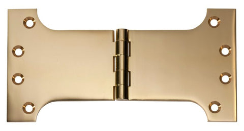 Tradco 2484PB Polished Brass 100x200mm Parliament Hinge - primehardware