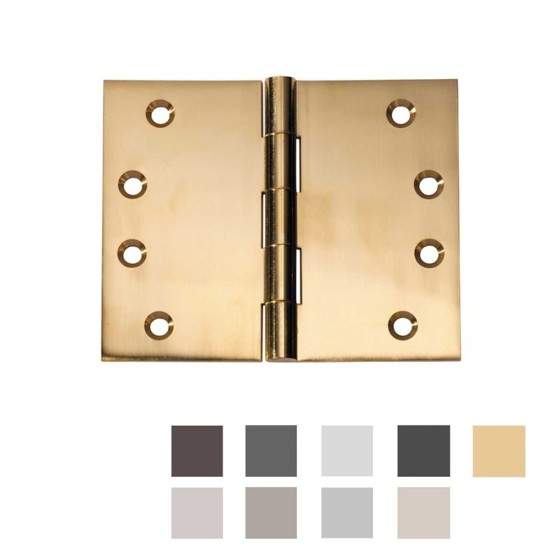 TRADCO BROAD BUTT HINGE - AVAILABLE IN VARIOUS SIZES AND FINISHES - primehardware