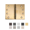 TRADCO BROAD BUTT HINGE - AVAILABLE IN VARIOUS SIZES AND FINISHES - primehardware
