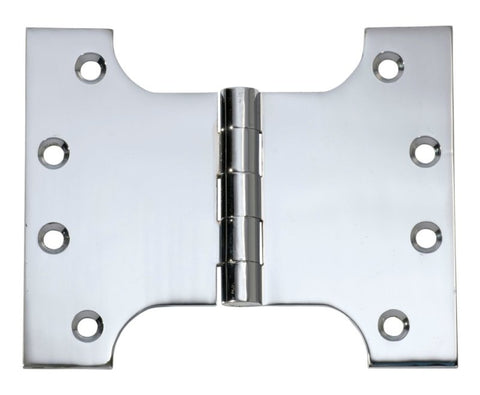 Tradco 2680Cp Chrome Plate Polished 100X100Mm Parliament Hinge - primehardware
