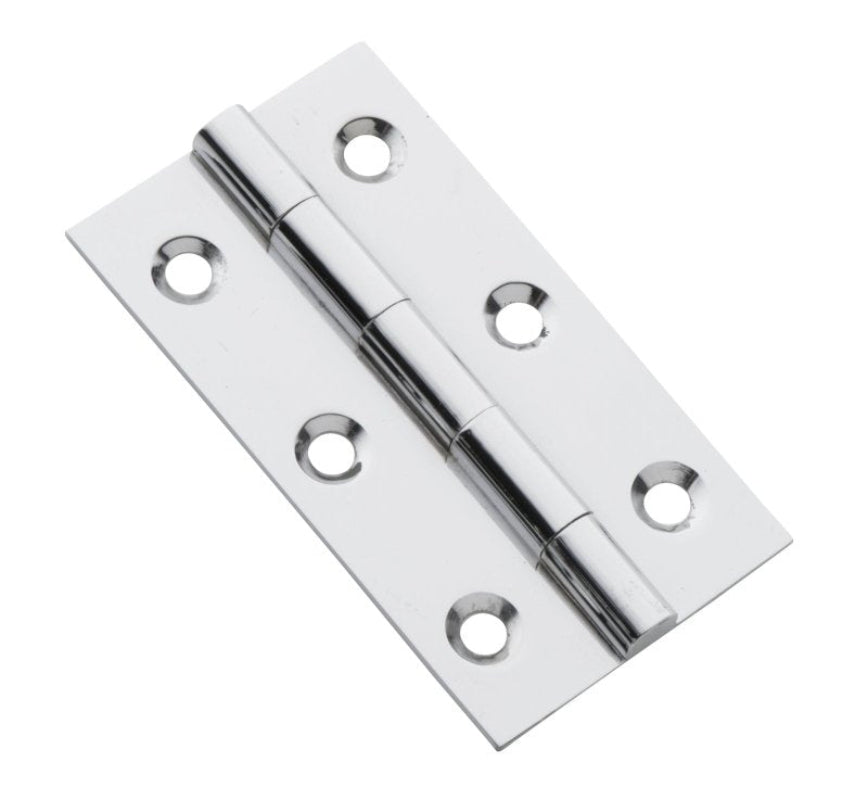 TRADCO 3113 HINGE FIXED PIN POLISHED CHROME 63X35MM - primehardware