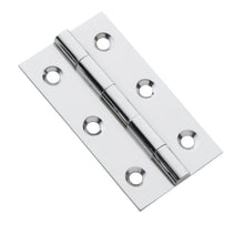 TRADCO 3113 HINGE FIXED PIN POLISHED CHROME 63X35MM