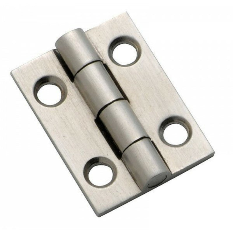 TRADCO 3120SC HINGE FIXED PIN SATIN CHROME 25X22MM - primehardware
