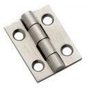 TRADCO 3120SC HINGE FIXED PIN SATIN CHROME 25X22MM - primehardware