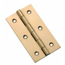 Tradco 3754Pb Hinge Fixed Pin Polished Brass 76X41Mm