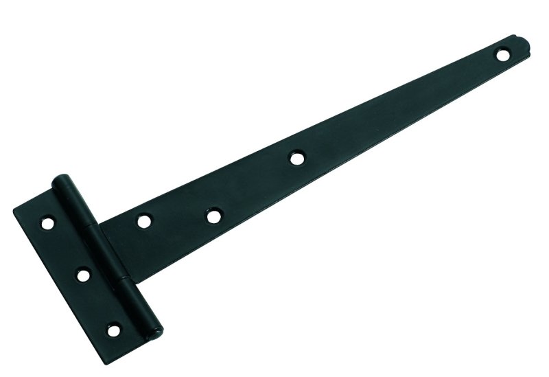 TRADCO 3787MB TEE HINGE SI MATT BLACK 195MM - primehardware