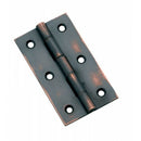 TRADCO 3793AC HINGE FIXED PIN ANTIQUE COPPER 63X35MM - primehardware