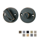 TRADCO ROUND PRIVACY TURN - AVAILABLE IN VARIOUS FINISHES - primehardware