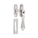 TRADCO LONG THROW TEARDROP CASEMENT FASTENER - AVAILABLE IN VARIOUS FINISHES - primehardware