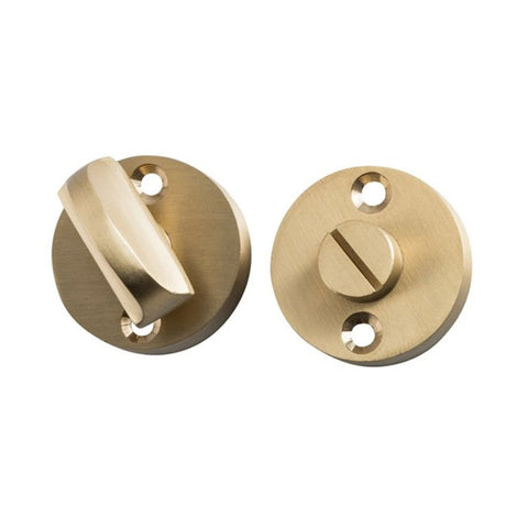 TRADCO ROUND PRIVACY TURN - AVAILABLE IN VARIOUS FINISHES - primehardware