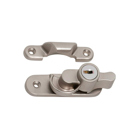 TRADCO KEY OPERATED LOCKING SASH FASTENERS - AVAILABLE IN VARIOUS FINISHES - primehardware