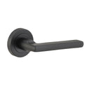 Iver Baltimore Door Lever Handle On Round Rose - primehardware
