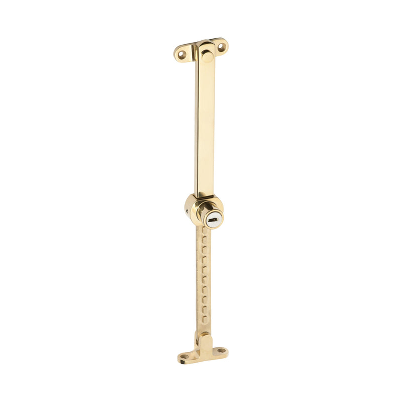 TRADCO LOCKING TELESCOPIC CASEMENT STAY - AVAILABLE IN VARIOUS FINISHES