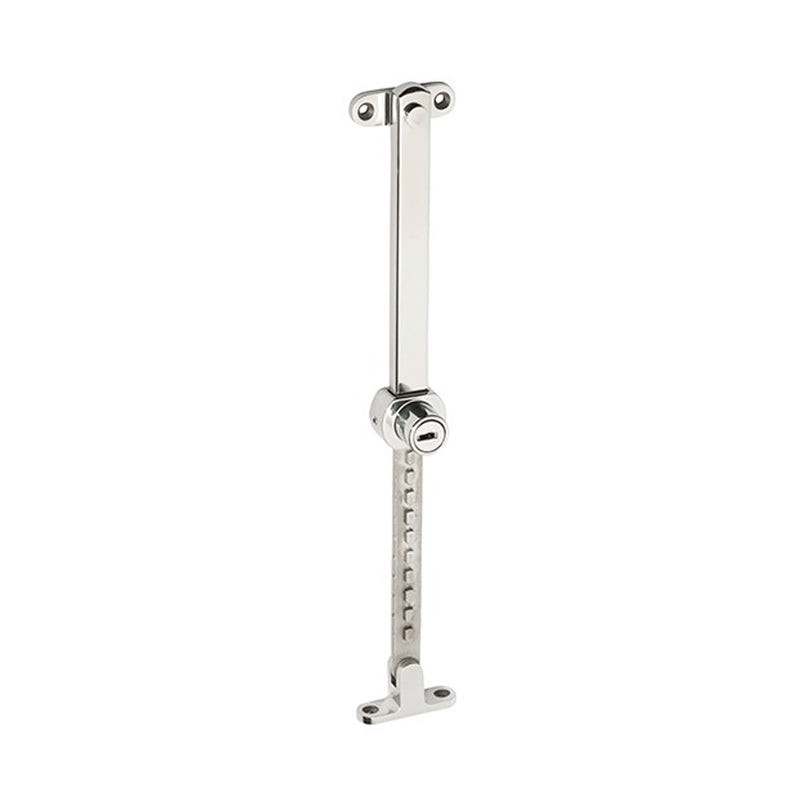 TRADCO LOCKING TELESCOPIC CASEMENT STAY - AVAILABLE IN VARIOUS FINISHES