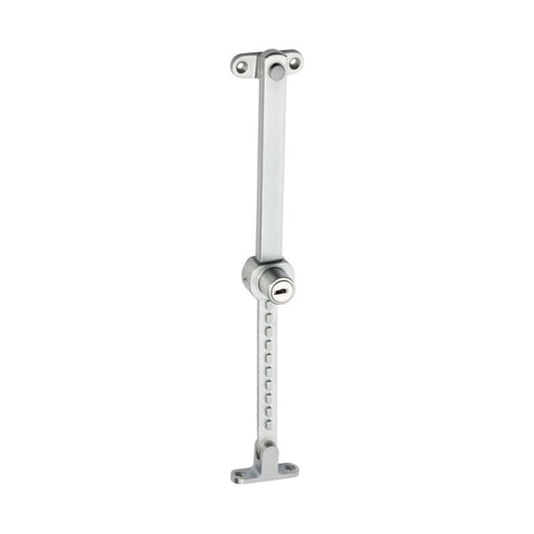 TRADCO LOCKING TELESCOPIC CASEMENT STAY - AVAILABLE IN VARIOUS FINISHES - primehardware
