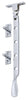 TRADCO BASE FIX CASEMENT STAY 200MM - AVAILABLE IN VARIOUS FINISHES - primehardware