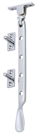 TRADCO BASE FIX CASEMENT STAY 200MM - AVAILABLE IN VARIOUS FINISHES - primehardware