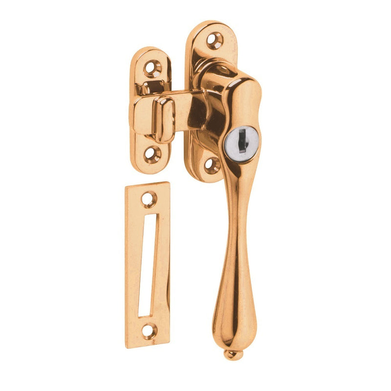 TRADCO LOCKING CASEMENT FASTENERS KEY OPERATED - AVAILABLE IN VARIOUS FINISHES
