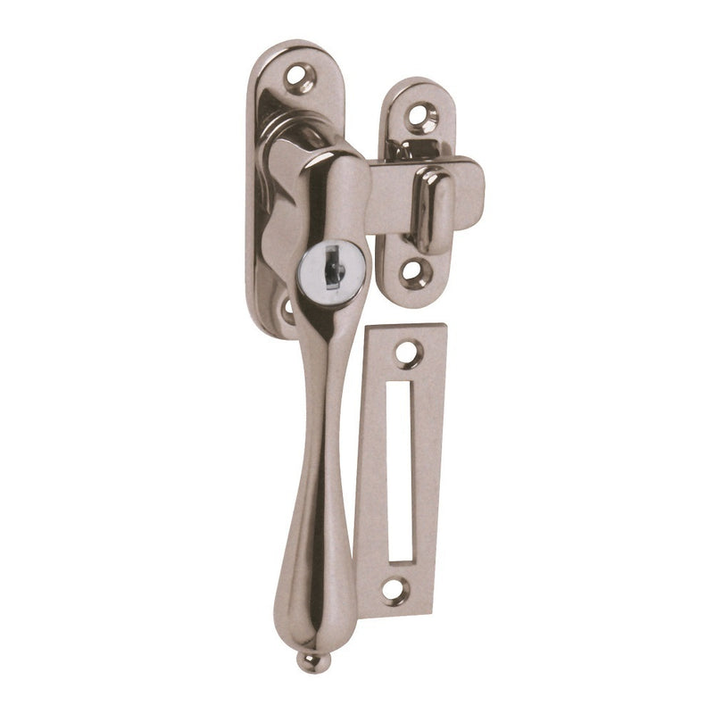 TRADCO LOCKING CASEMENT FASTENERS KEY OPERATED - AVAILABLE IN VARIOUS FINISHES