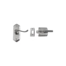 TRADCO SCREEN DOOR LATCH SATIN CHROME RH EXTERNAL TD2059 - primehardware