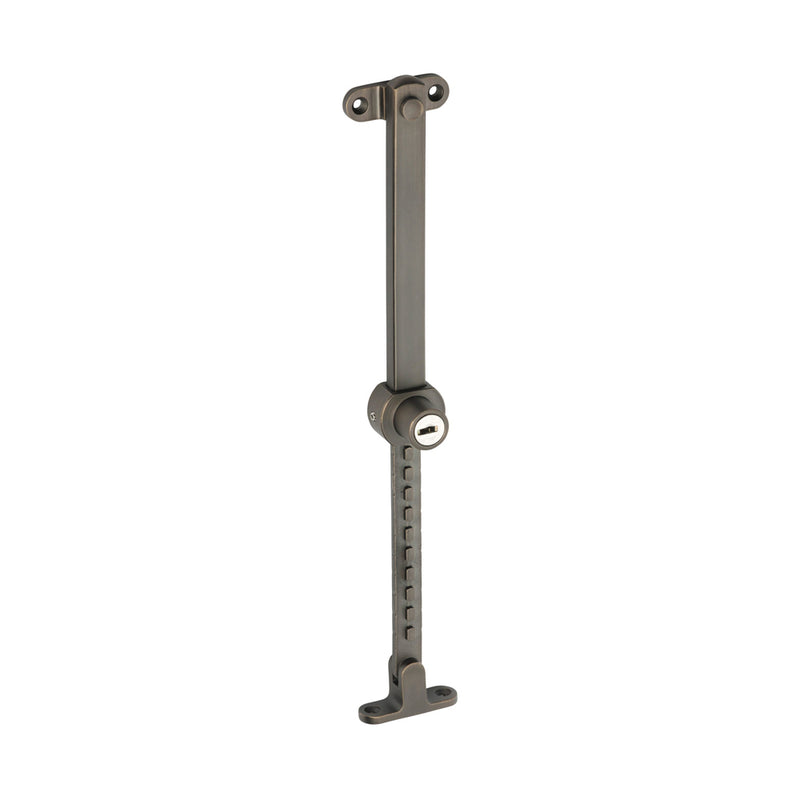 TRADCO LOCKING TELESCOPIC CASEMENT STAY - AVAILABLE IN VARIOUS FINISHES