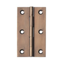 TRADCO FIXED PIN HINGE 89X50MM ANTIQUE COPPER TD2570 - primehardware