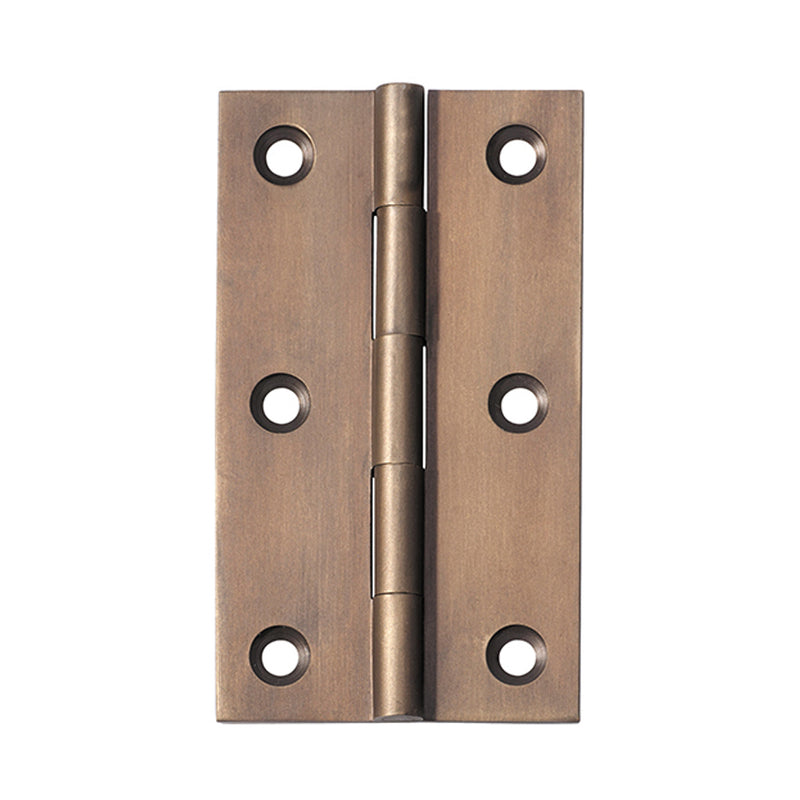 TRADCO FIXED PIN HINGE 89X50MM ANTIQUE COPPER TD2570