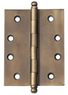 Tradco Td2378 Hinge Loose Pin Ball Antique Brass 100 X 75 Mm