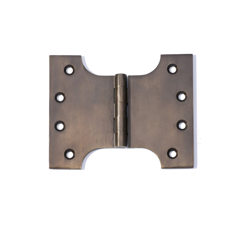 Tradco TD2381 Antique Brass 100x125mm Parliament Hinge