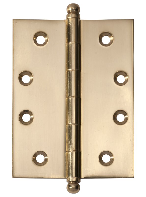 Tradco Td2478 Polished Brass Loose Pin Ball Hinge 100 X 75 Mm - primehardware