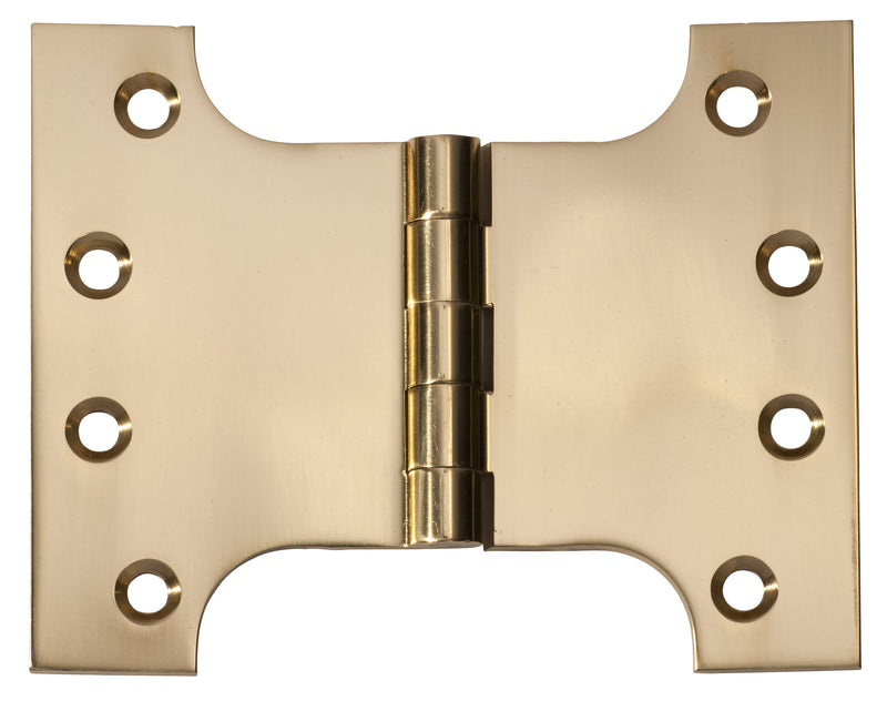 Tradco TD2481 Polished Brass 100x125mm Parliament Hinge