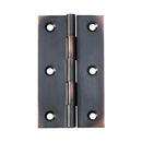 TRADCO FIXED PIN HINGE 89X50MM ANTIQUE COPPER TD2570 - primehardware