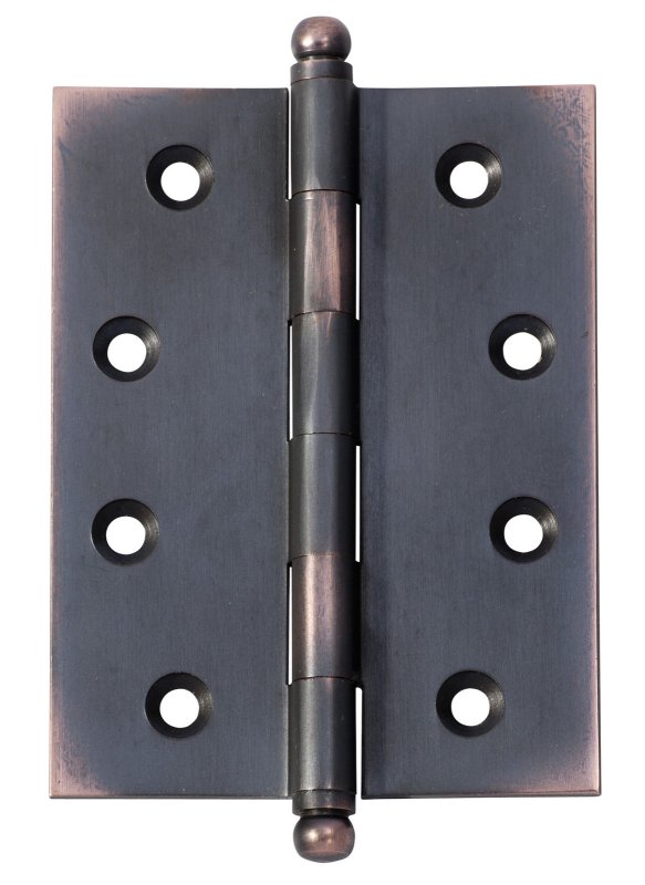 Tradco Td2578 Antique Copper Loose Pin Ball Hinge 100 X 75 Mm - primehardware