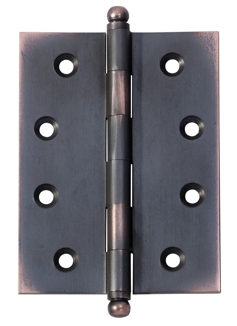 Tradco TD2578 Antique Copper Loose Pin Ball Hinge 100 x 75 mm