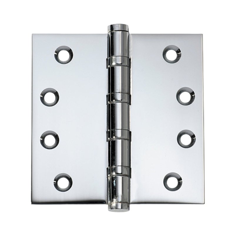 Tradco Hinge Ball Bearing Polished Chrome 100X100Mm Td2664 - primehardware