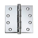Tradco Hinge Ball Bearing Polished Chrome 100X100Mm Td2664 - primehardware