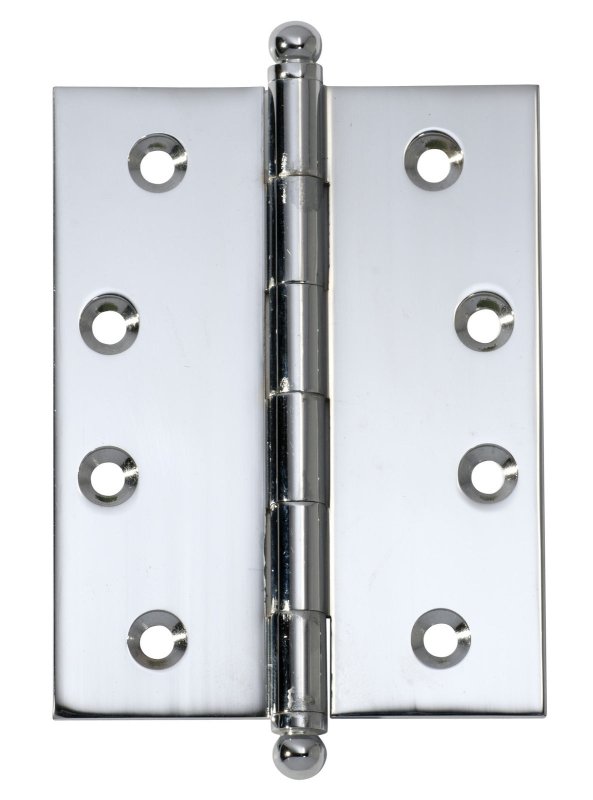 Tradco Td2678 Polished Chrome Loose Pin Ball Hinge 100 Mm X 75 Mm - primehardware