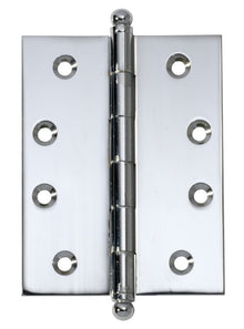 Tradco Td2678 Polished Chrome Loose Pin Ball Hinge 100 Mm X 75 Mm