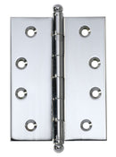 Tradco Td2678 Polished Chrome Loose Pin Ball Hinge 100 Mm X 75 Mm - primehardware