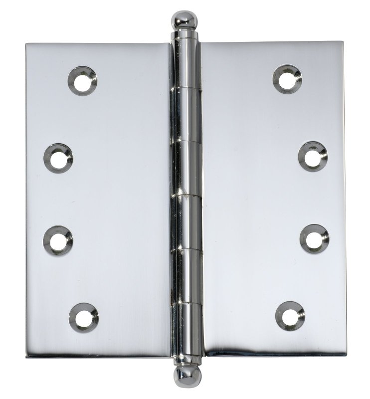 Tradco TD2679 Loose Pin Ball Hinge Chrome Polished 100 x 100 mm - primehardware