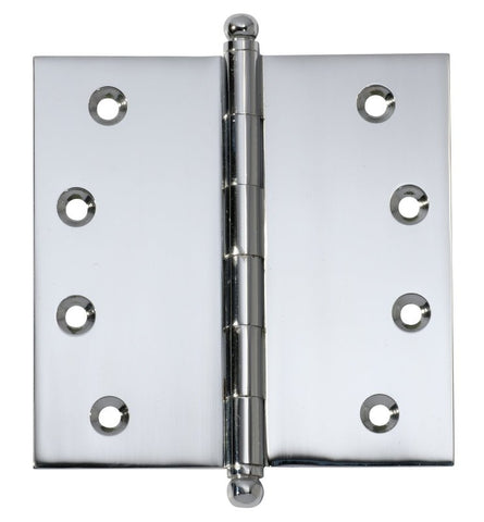 Tradco TD2679 Loose Pin Ball Hinge Chrome Polished 100 x 100 mm - primehardware