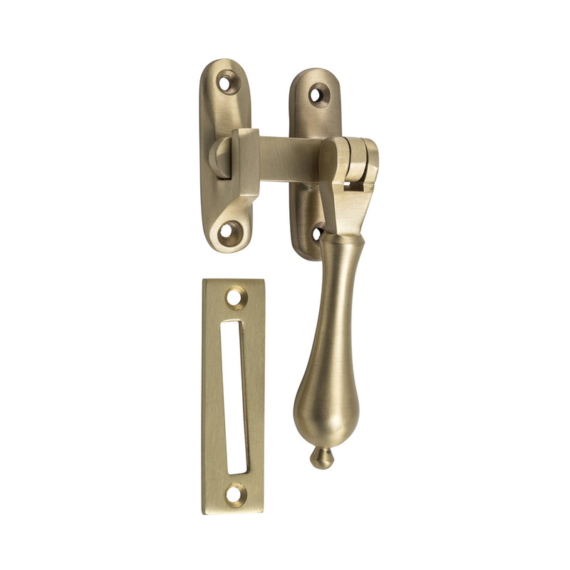 TRADCO LONG THROW TEARDROP CASEMENT FASTENER - AVAILABLE IN VARIOUS FINISHES